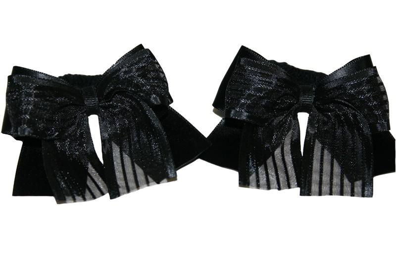 Ribbon Hair Bobbles (Various Colours) - yellowjadda8