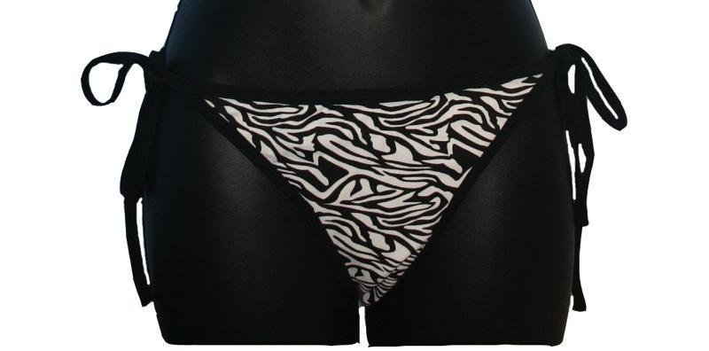 Zebra Print Bikini - yellowjadda8