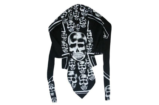 Black Skull and Crossbones Zandana - yellowjadda8