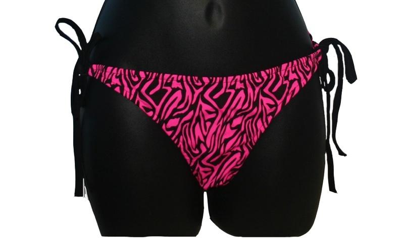 Pink Zebra Print Bikini - yellowjadda8