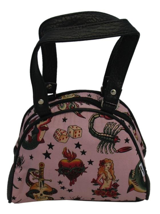 Small Tattoo Motif Bag (Various Colours) - yellowjadda8